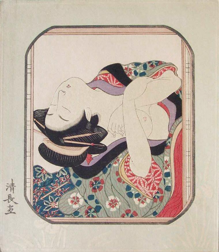 Arte japonés shunga 3 - varios artistas
 #9866124