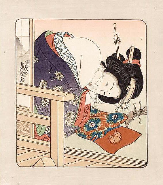 Arte japonés shunga 3 - varios artistas
 #9866128