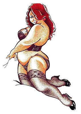 Bbw femdom and bondage cartoons  #6986443