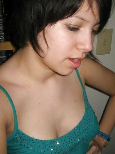 Brunette teen sexy photos #10952874