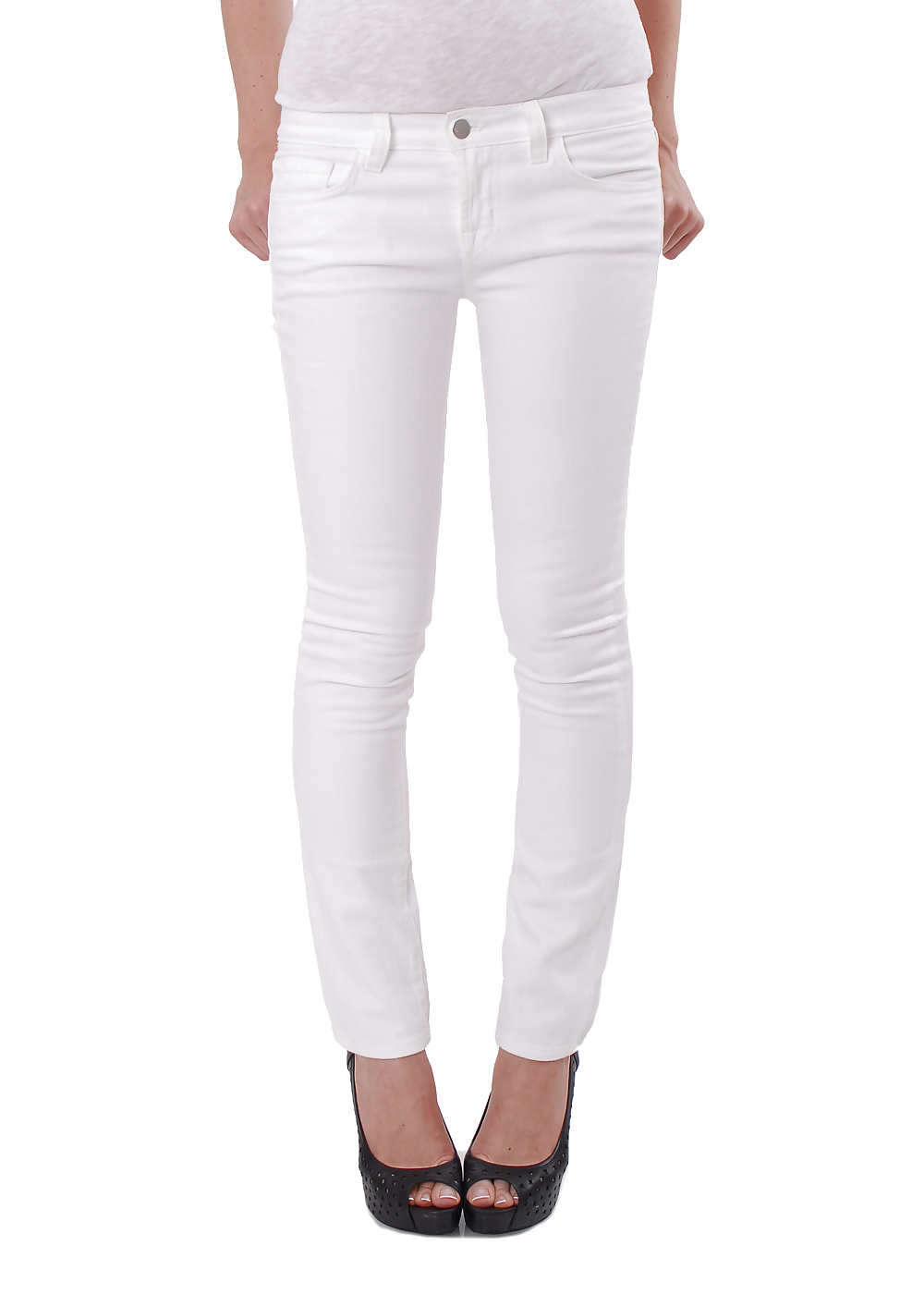 Tight white pants #21380073