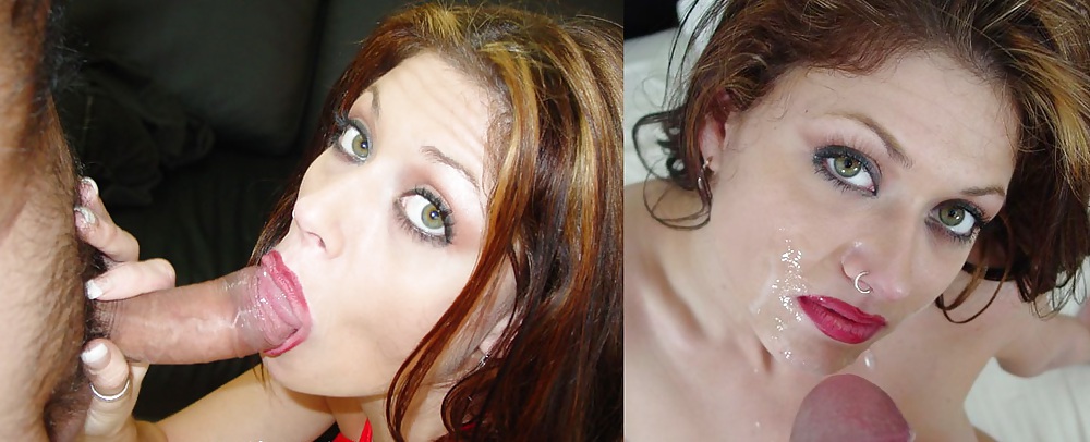 Amateur before and after cumshoot #6099600