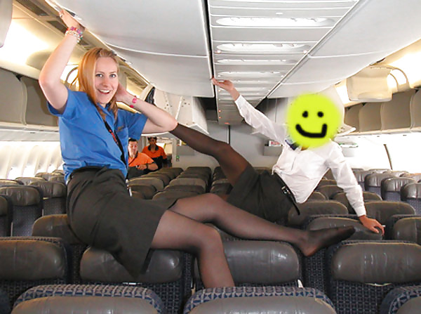 Naughty cabin crew #17106283