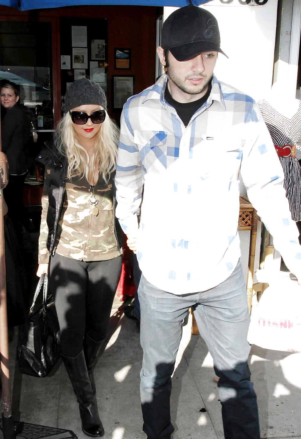 Christina aguilera camel-toe candids in new york
 #3862745