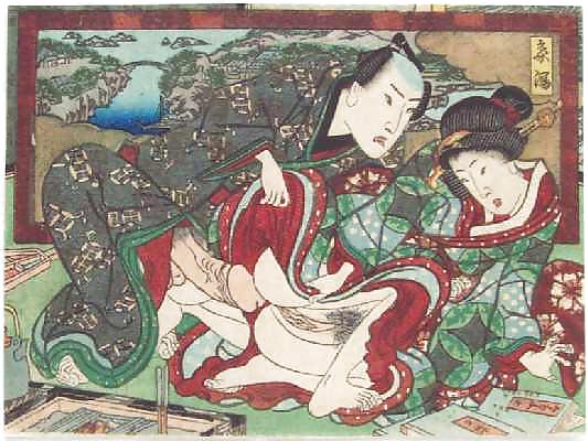 Japanese Shunga Art 7 - Toyokuni II aka Toyoshige #10227122