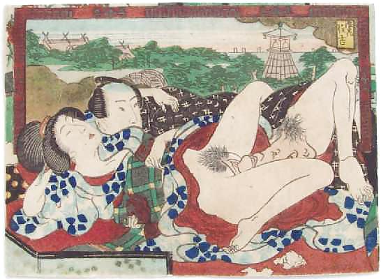 Japanese Shunga Art 7 - Toyokuni II aka Toyoshige #10227124