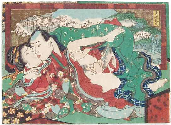 Japanese Shunga Art 7 - Toyokuni II aka Toyoshige #10227133