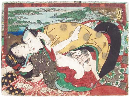 Japanese Shunga Art 7 - Toyokuni II aka Toyoshige #10227155