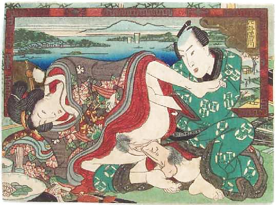 Japanese Shunga Art 7 - Toyokuni II aka Toyoshige #10227162