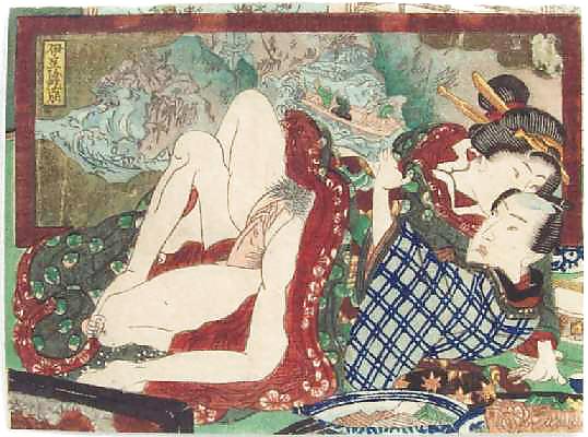 Japanese Shunga Art 7 - Toyokuni II aka Toyoshige #10227168