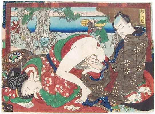 Japanese Shunga Art 7 - Toyokuni II aka Toyoshige #10227186
