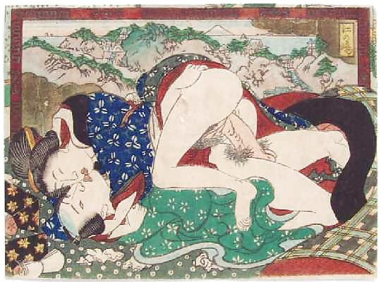 Japanese Shunga Art 7 - Toyokuni II aka Toyoshige #10227192
