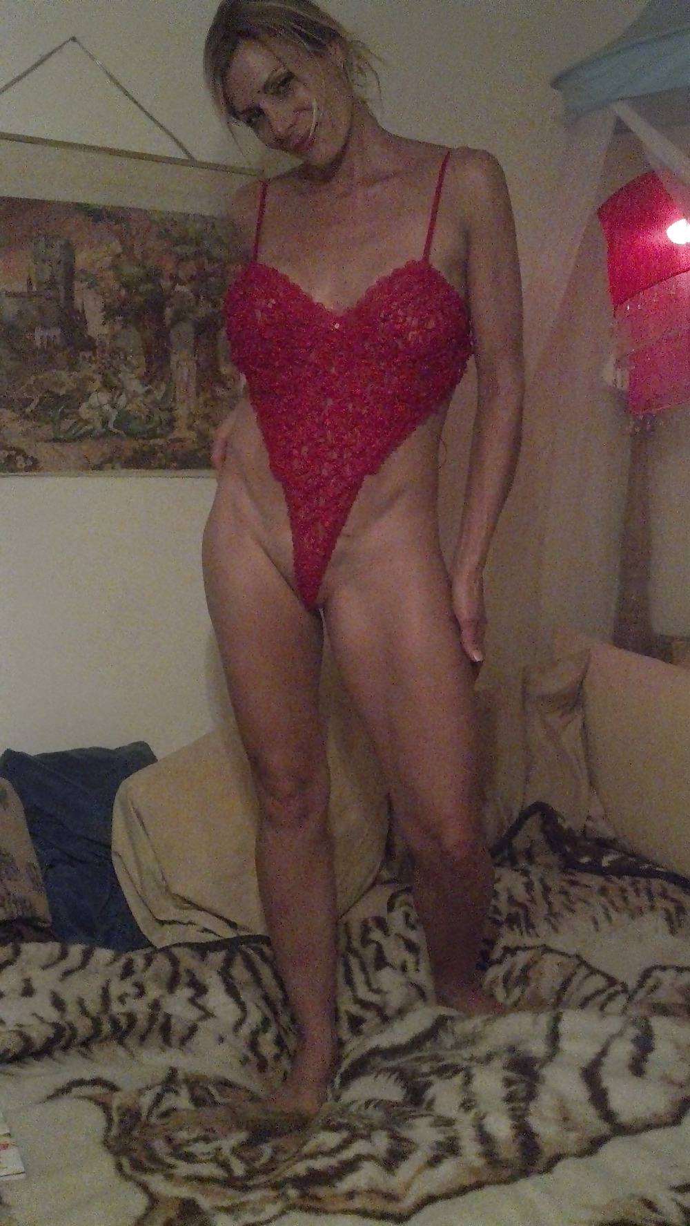 PEARL'S RED LINGERIE #12543978