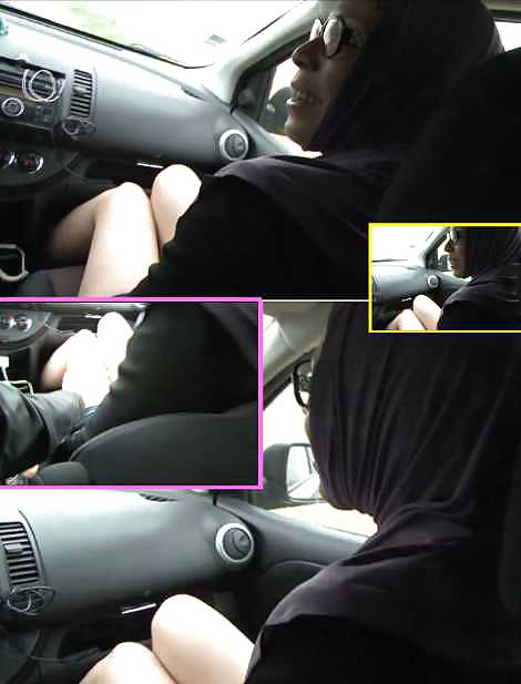 Jilbab & hijab & niqab & arab & tudung turban-in cars2 #13538751