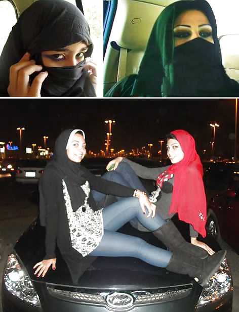 Jilbab & hijab & niqab & arab & tudung turban-in cars2 #13538772