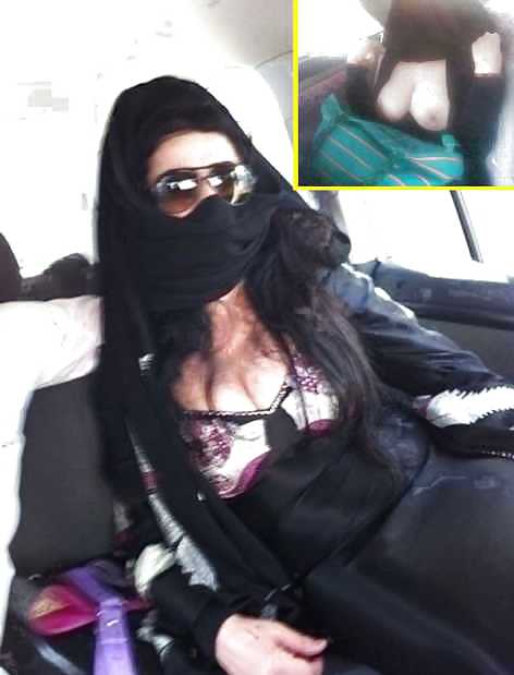 Jilbab & hijab & niqab & arab & tudung turban-in cars2 #13538796