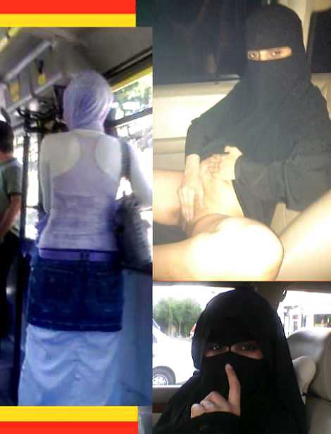 Jilbab & hijab & niqab & árabe & tudung turbante-en coches2
 #13538847