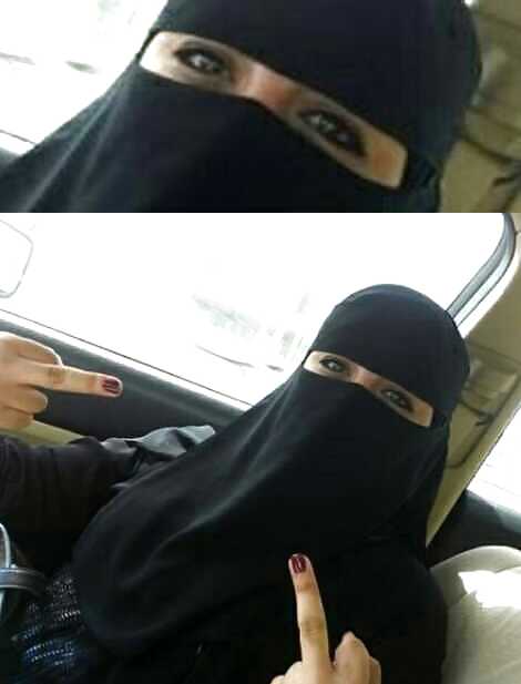 Jilbab & hijab & niqab & arab & tudung turban-in cars2 #13538851
