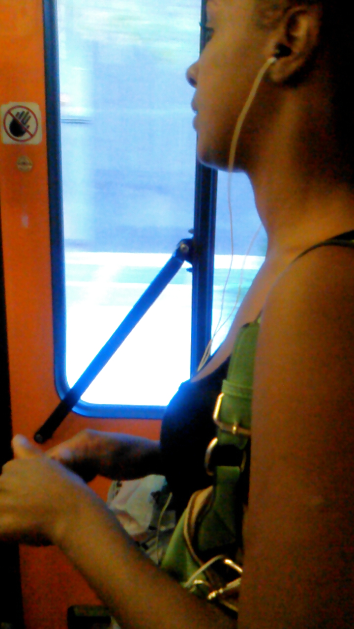 Cleavage on the train and other new voyeur gems. #19383672