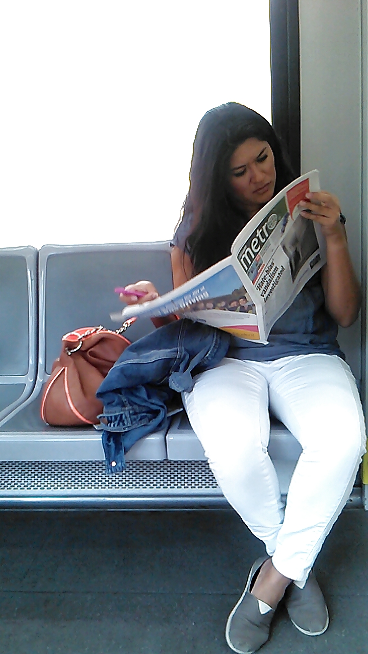 Cleavage on the train and other new voyeur gems. #19383737