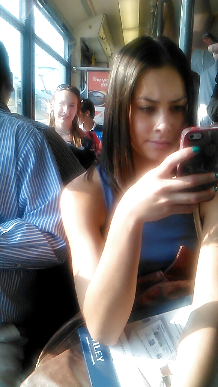 Cleavage on the train and other new voyeur gems. #19383795