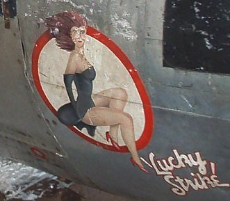 Vintage Flugzeug-Nasen-Kunst 1 #1030784