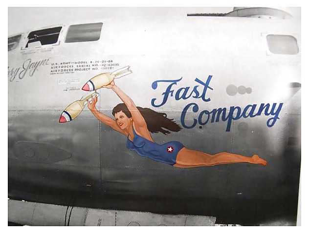 Vintage Plane Nose Art 1 #1031100