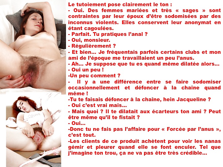 French submissive captions of housewifes, sluts and whore #19947347