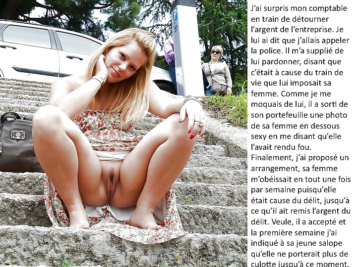 French submissive captions of housewifes, sluts and whore #19947517