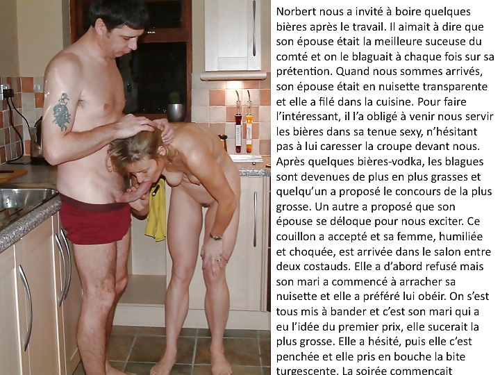 French submissive captions of housewifes, sluts and whore #19947533