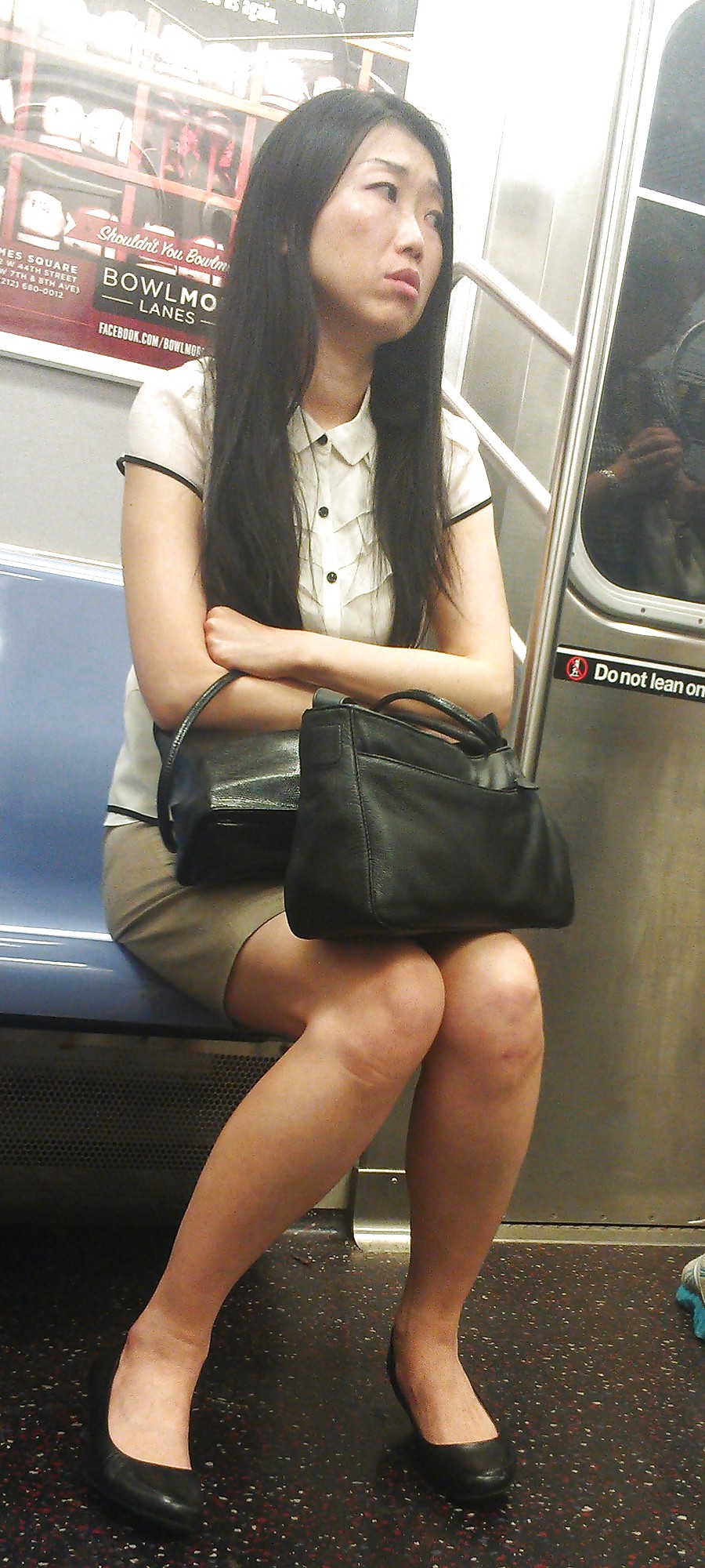 New York Subway Mädchen #12434149