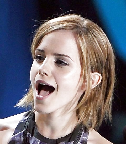 Emma Watson Mund Offen #14231936