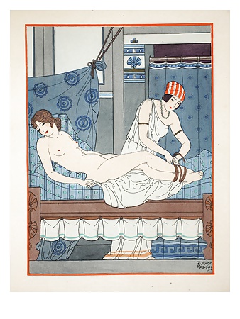 Art Deco Erotic Illustrations by Joseph Kuhn-Regnier #18148396