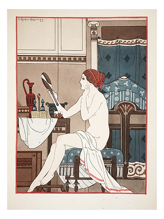 Art Deco Erotic Illustrations by Joseph Kuhn-Regnier #18148408