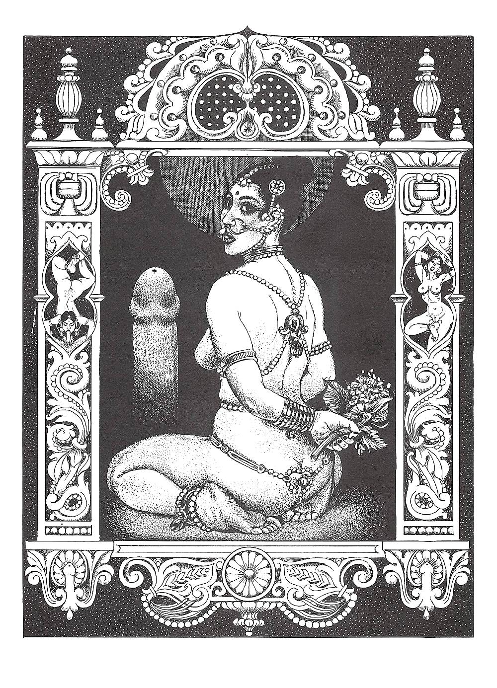 Erotic Book Illustration 23  - Kama Sutra Vol. 1+2  #19109540