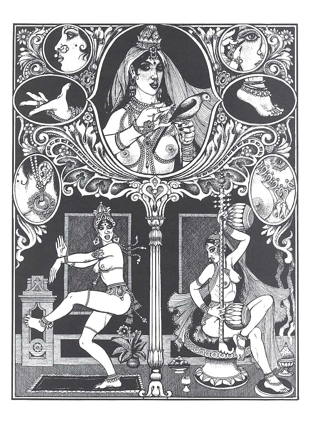 Erotic Book Illustration 23  - Kama Sutra Vol. 1+2  #19109552