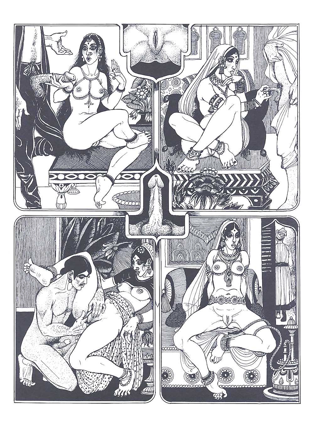 Erotische Buchillustration 23 - Kamasutra Vol. 1 + 2 #19109558