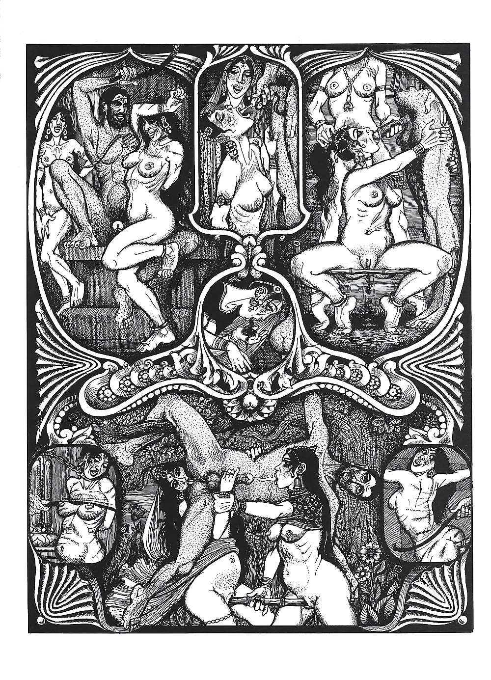 Erotic Book Illustration 23  - Kama Sutra Vol. 1+2  #19109587