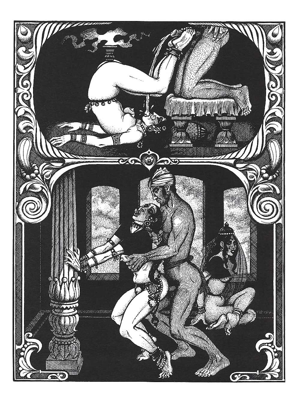 Erotic Book Illustration 23  - Kama Sutra Vol. 1+2  #19109614