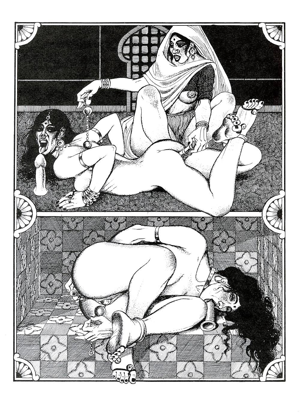Erotic Book Illustration 23  - Kama Sutra Vol. 1+2  #19109665