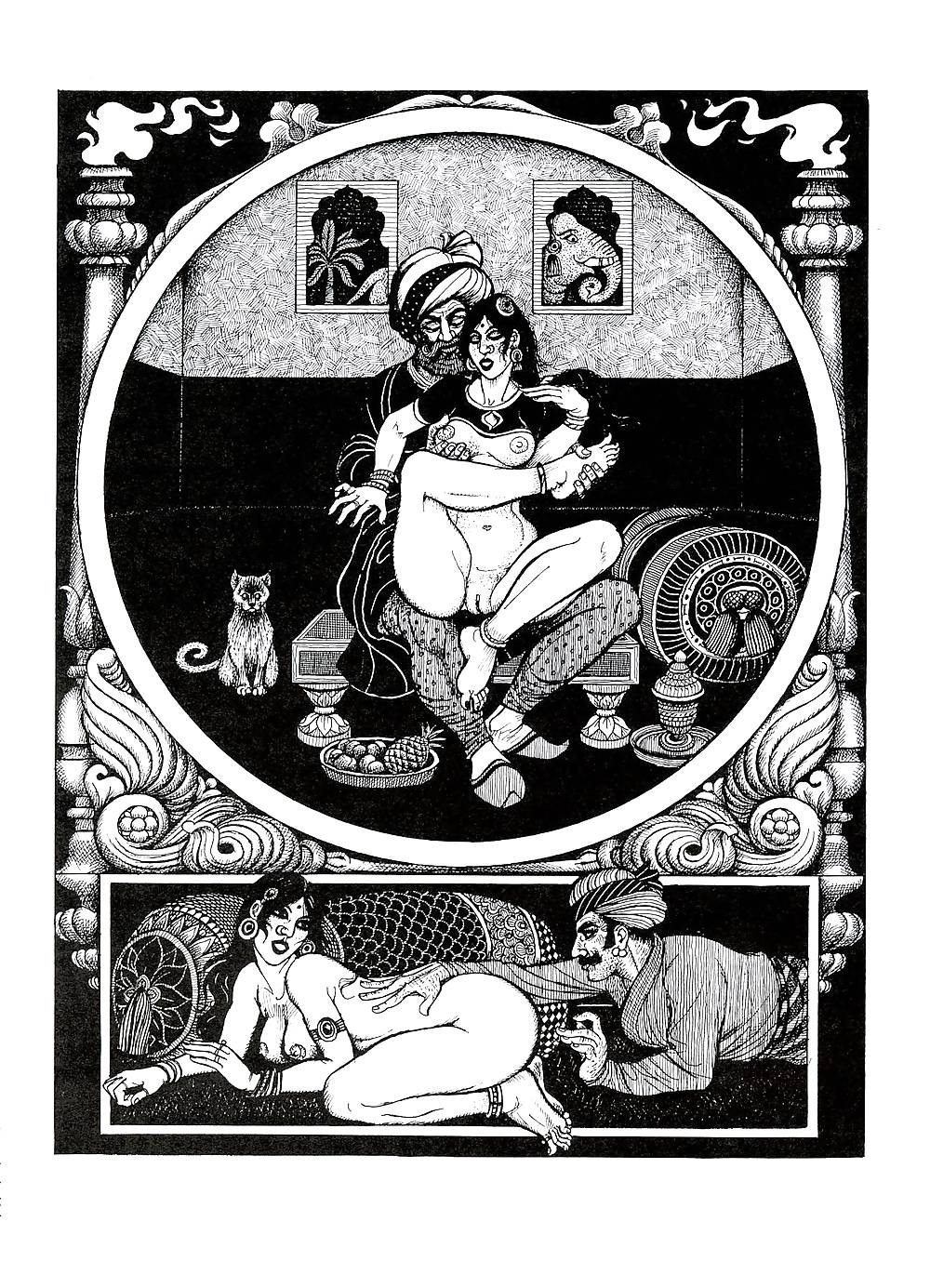 Illustrazione libro erotico 23 - kama sutra vol. 1+2 
 #19109681