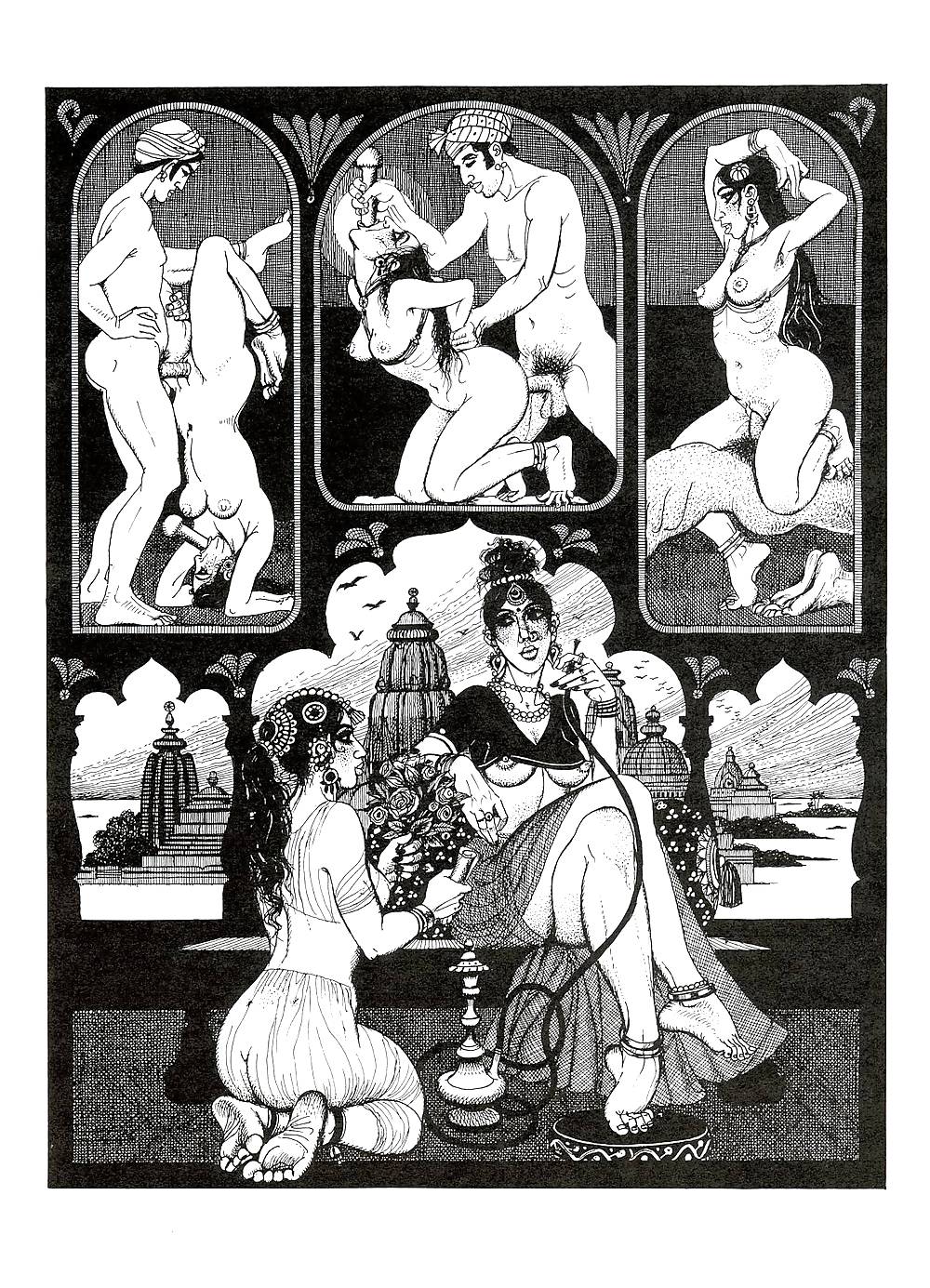 Erotic Book Illustration 23  - Kama Sutra Vol. 1+2  #19109727