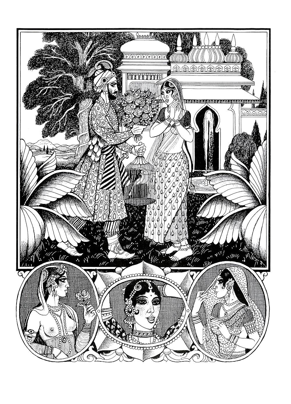 Erotic Book Illustration 23  - Kama Sutra Vol. 1+2  #19109765