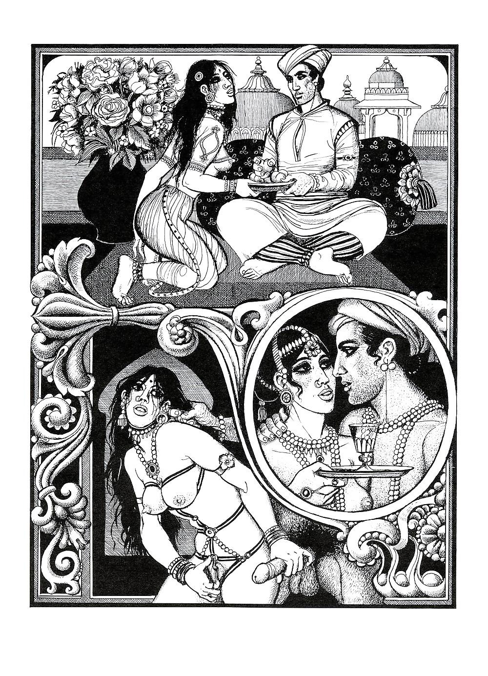 Erotic Book Illustration 23  - Kama Sutra Vol. 1+2  #19109792