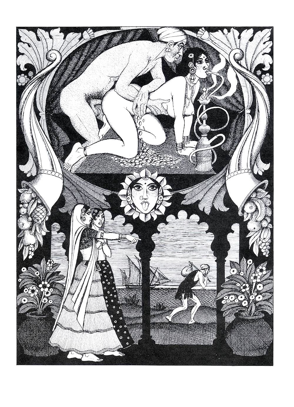 Erotic Book Illustration 23  - Kama Sutra Vol. 1+2  #19109812
