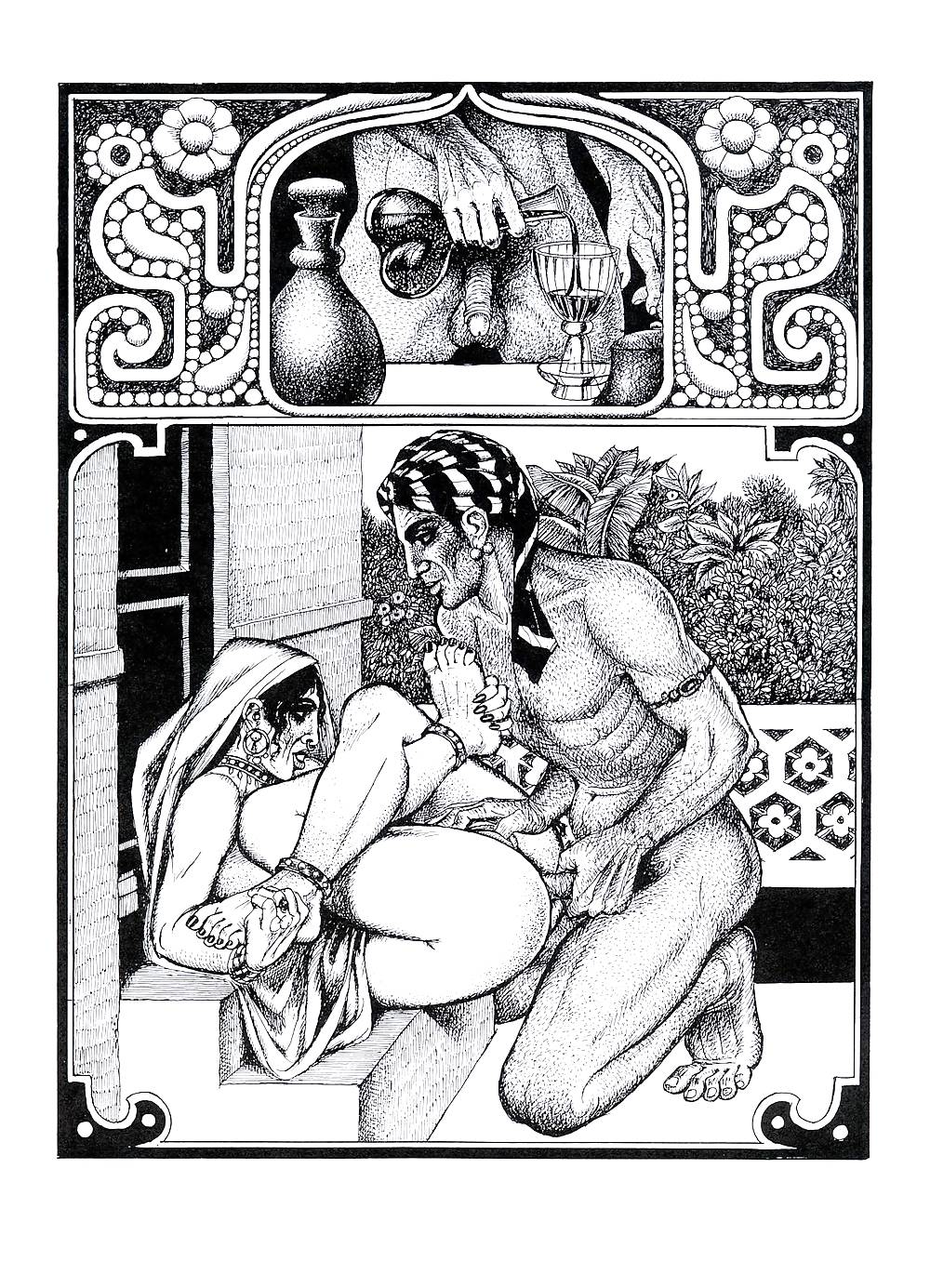 Illustrazione libro erotico 23 - kama sutra vol. 1+2 
 #19109852
