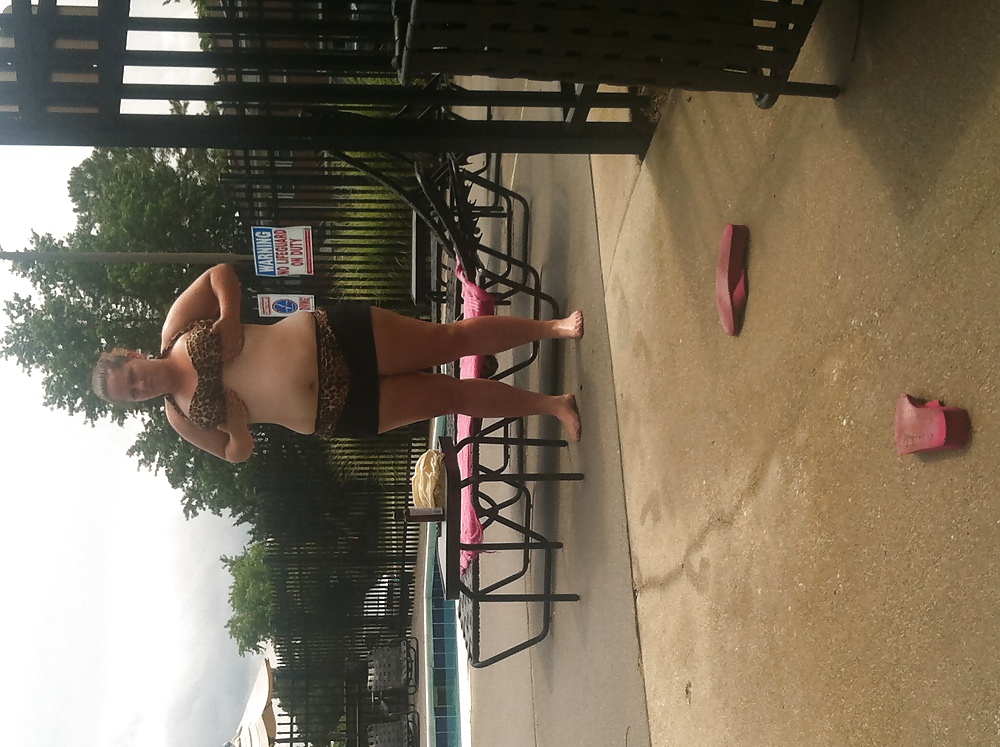 Hot Wife at the Pool #22366549