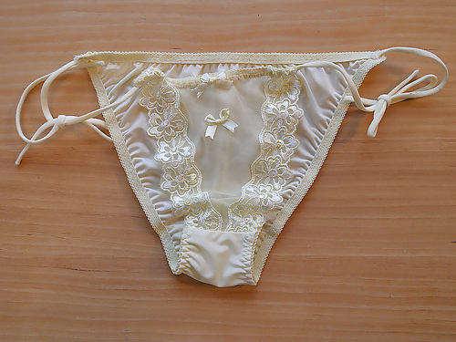 Panties from a friend - white #4780342