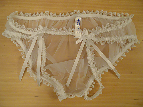 Panties from a friend - white #4780350