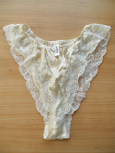 Panties from a friend - white #4780361